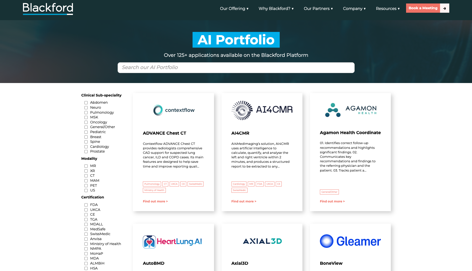 Blackford AI Portfolio Blackford AI Portfolio
